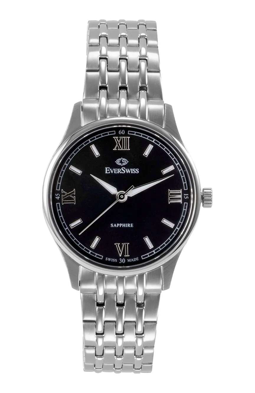 EverSwiss Gents Silver Stainless Steel watch