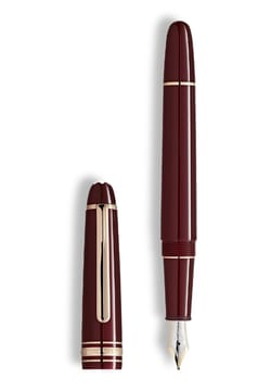 Montblanc Meisterstuck Burgundy Red Classique Fountain Pen