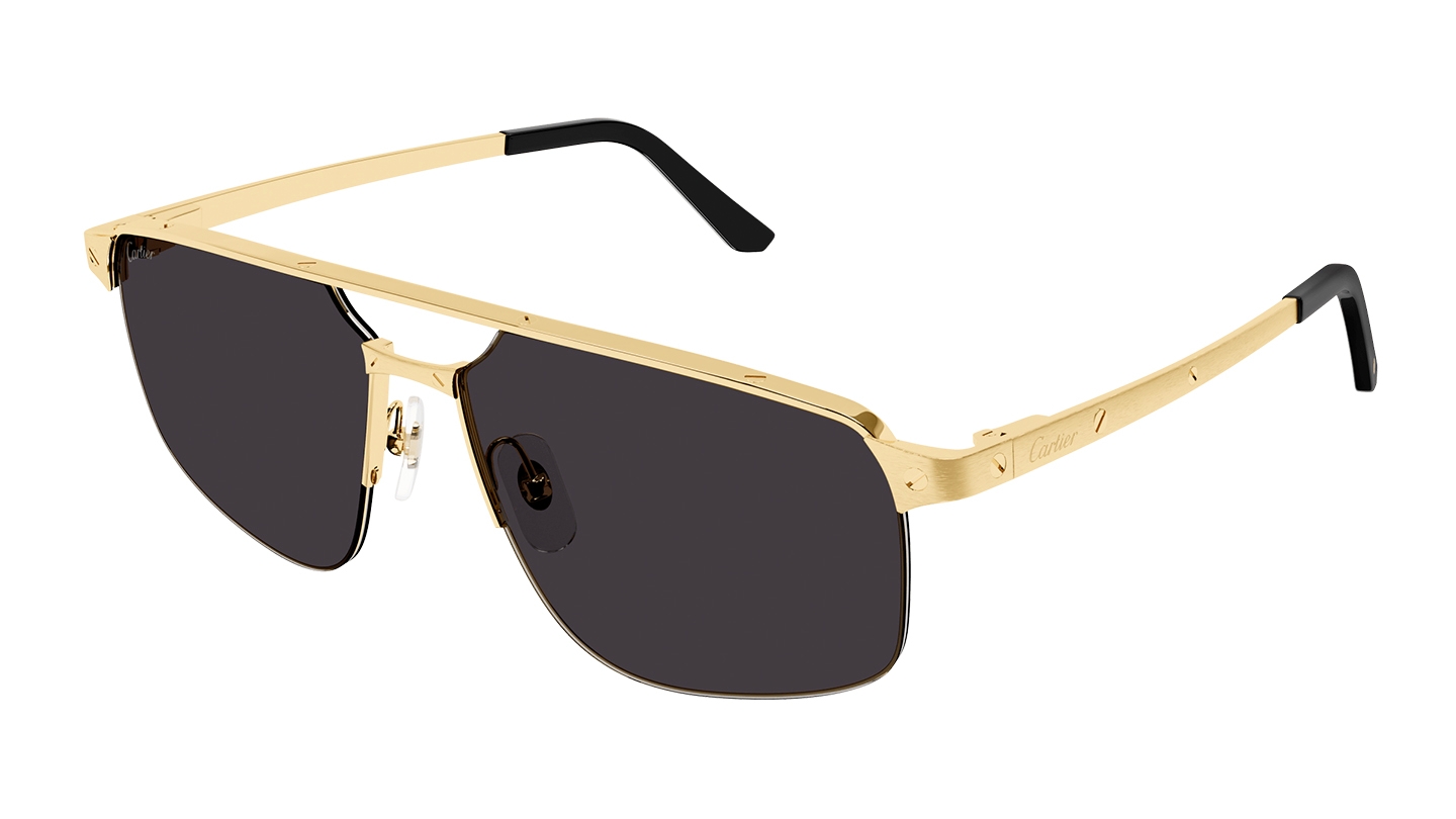 Cartier Men Pilot Navigator Gold Sunglass RivoliShop