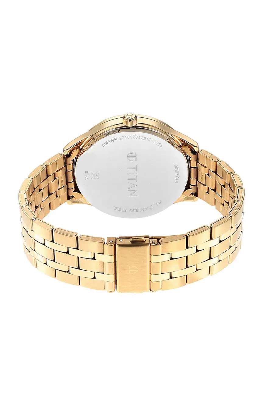 Titan Opulent Silver Dial Multifunction Watch for Men