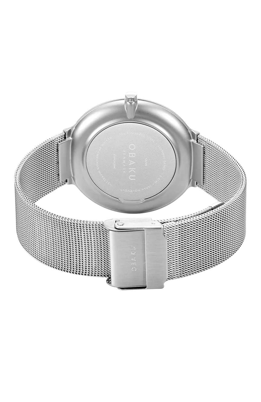 Obaku Men's Analog Mesh