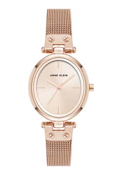 Anne Klein ساعة أنالوج بسوار ستانلس إستيل من آن كلاين للنساء