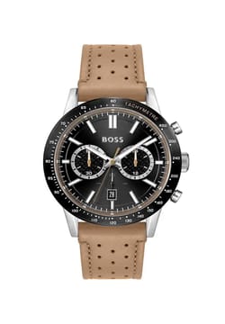 Hugo Boss Hugo Boss Mens Quartz Leather