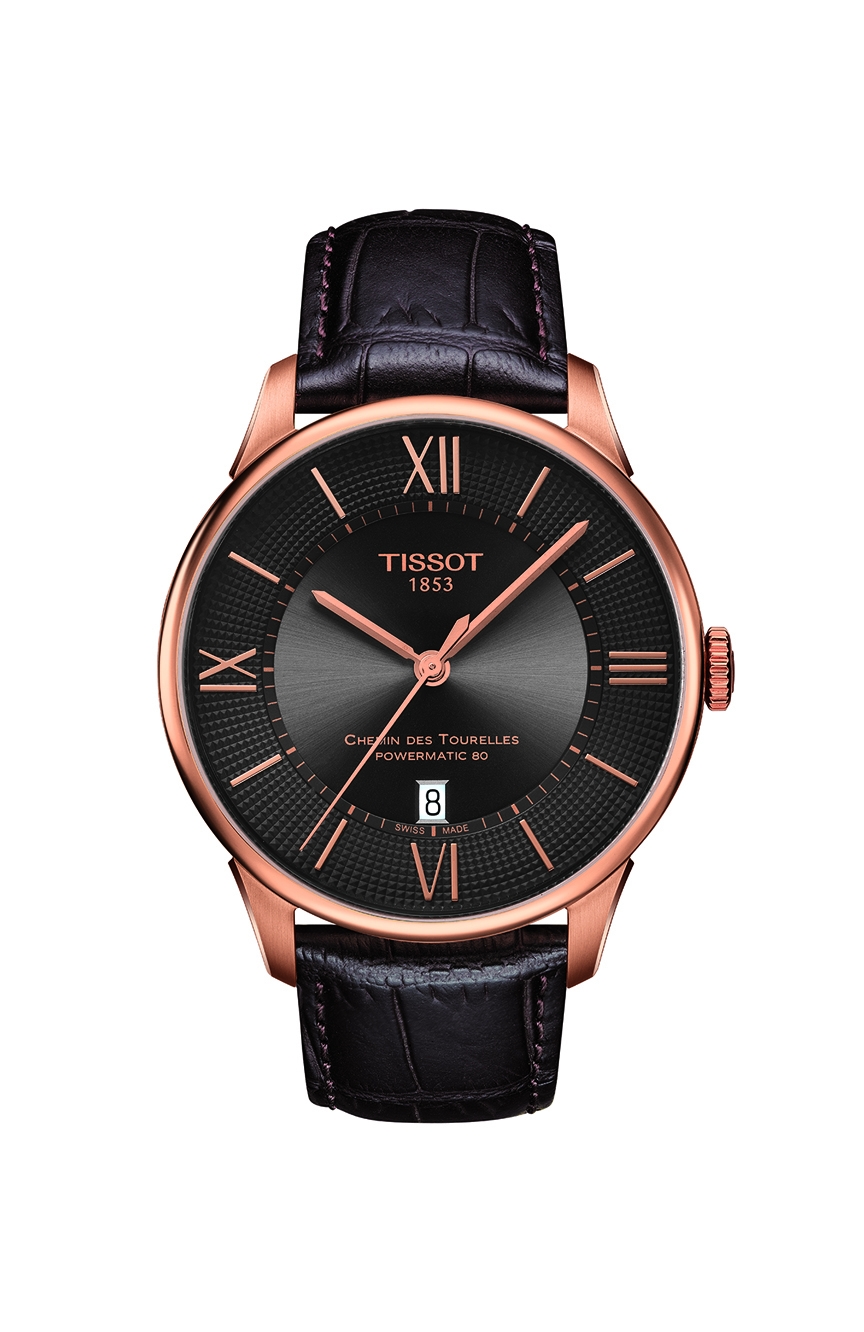 Tissot chemin des tourelles best sale rose gold