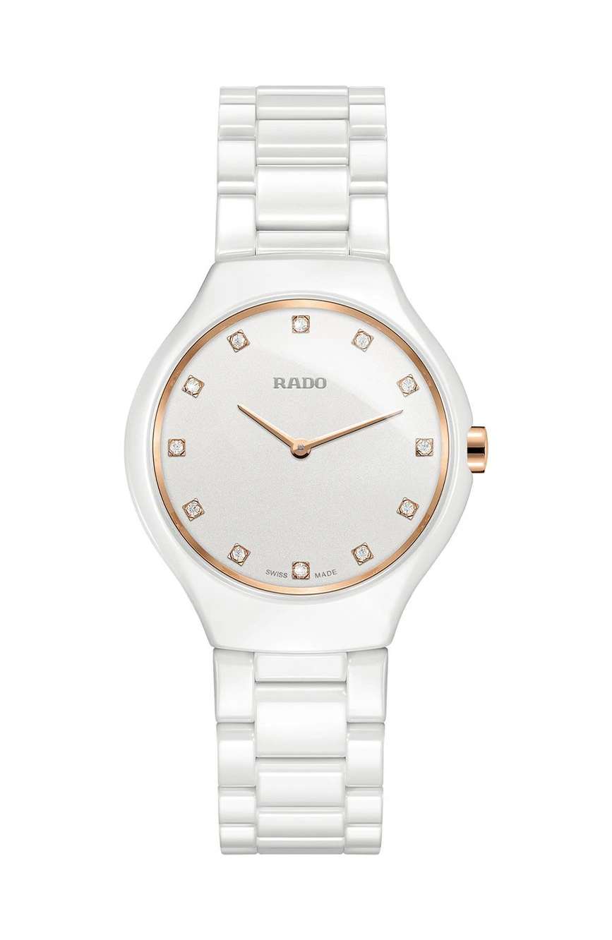 Rado True Thinline Quartz White Diamnonds