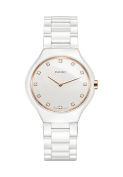 Rado True Thinline Quartz White Diamnonds