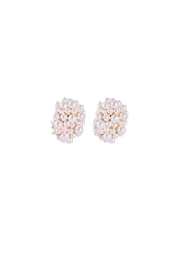 Madreperla Cluster pearl earrings