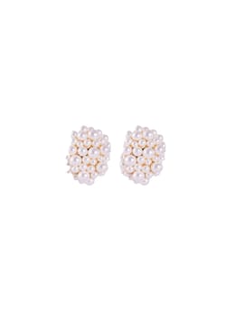 Madreperla Cluster pearl earrings
