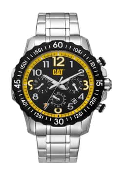 Cat ساعة كوارتز بسوار ستانلس ستيل للرجال