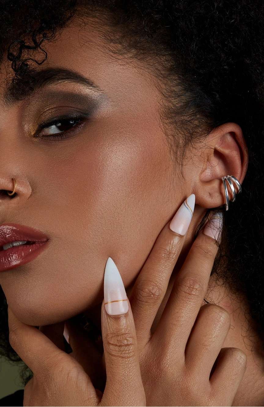 YParis Ridley Silver Earcuff