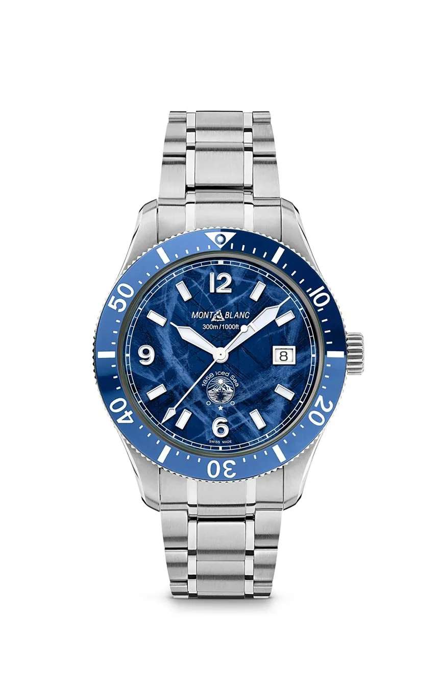 Montblanc 1858 Iced Sea Automatic Date