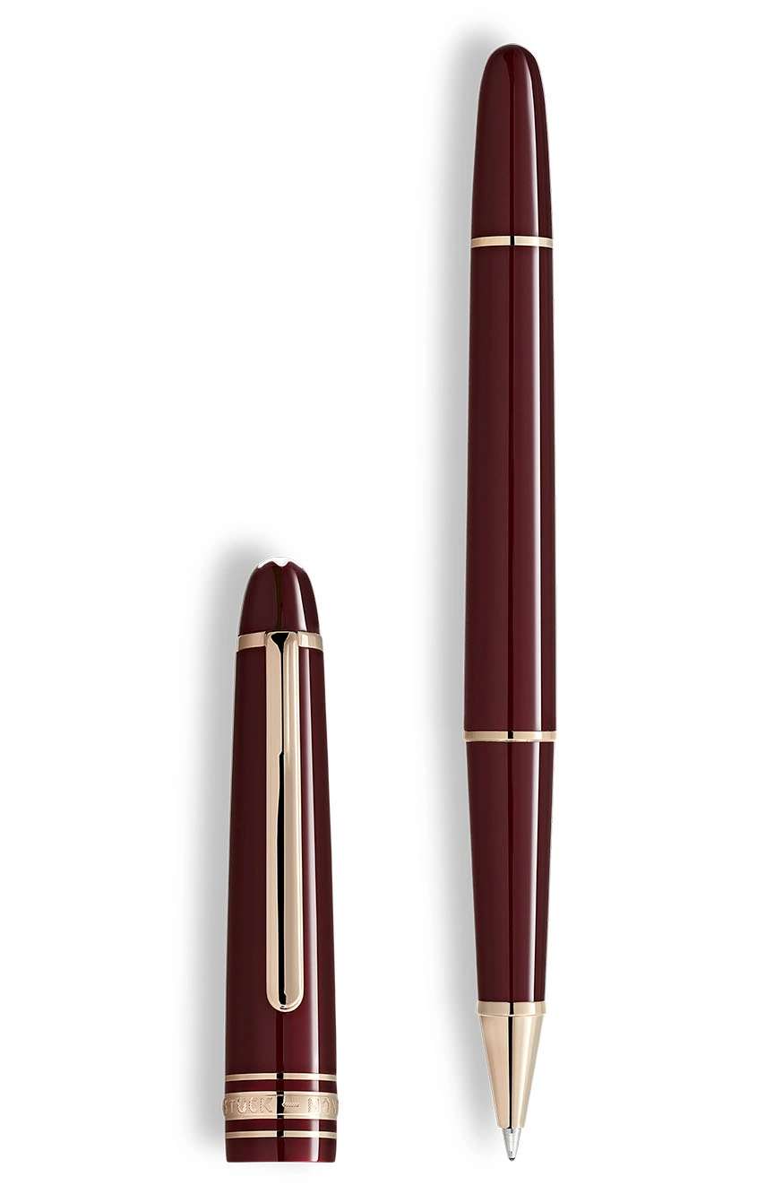 Montblanc Meisterstuck Burgundy Red Classique Rollerball