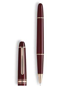 Montblanc Meisterstuck Burgundy Red Classique Rollerball