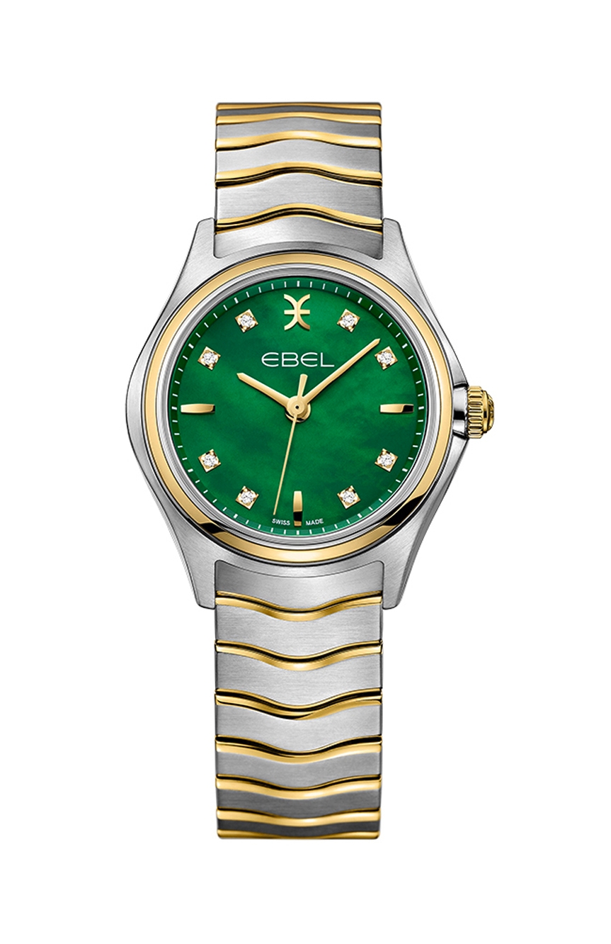 Ebel Womens Wave Quartz 18K Yellow Gold Watch undefined