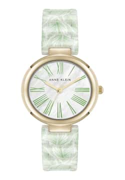 Anne Klein ساعة أنالوج بسوار سيراميكي من آن كلاين للنساء