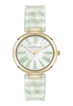 Anne Klein ساعة أنالوج بسوار سيراميكي من آن كلاين للنساء