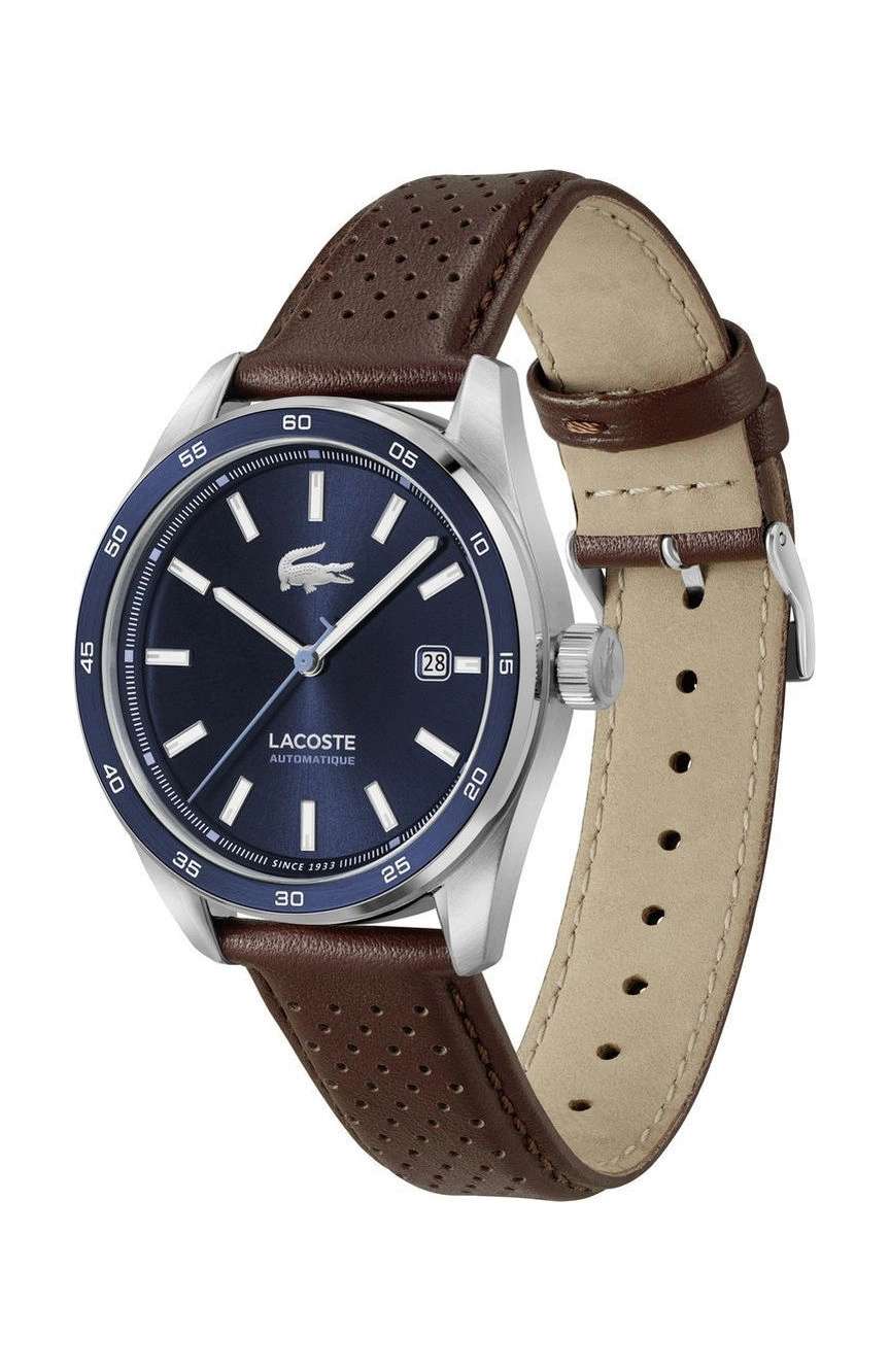 Lacoste Men Boston Round Leather 40 mm