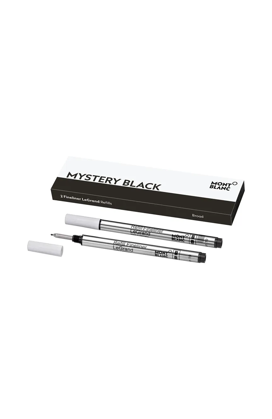 

Montblanc | 2 Fineliner LeGrand refills, mystery black (B)