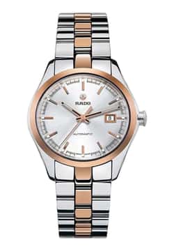Rado HYPERCHROME Ladies Auto Ceramic Grey Dial