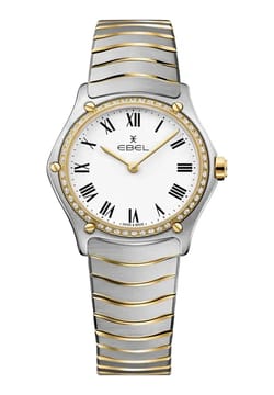 Ebel Womens Sport Classic Quartz 18K Yellow Gold Watch