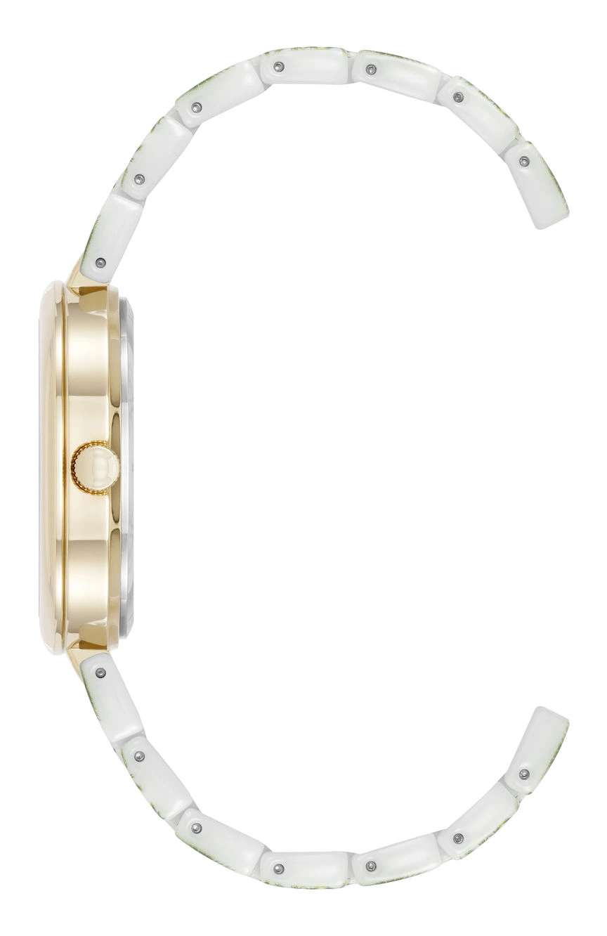 آن كلاين ساعة أنالوج بسوار سيراميكي من آن كلاين للنساء