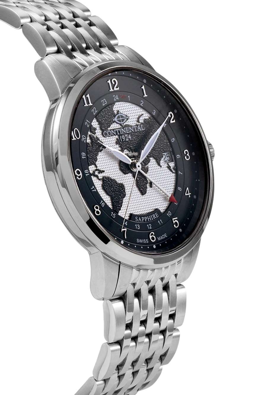 Continental Gents Silver Stainless Steel watch