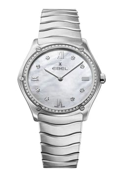 Ebel ساعة إيبل الرياضية الكلاسيكية مقاس 33 مم للنساء - موديل 1216647