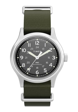 Timex MK1 Hand-Wound 36mm Fabric Strap Watch