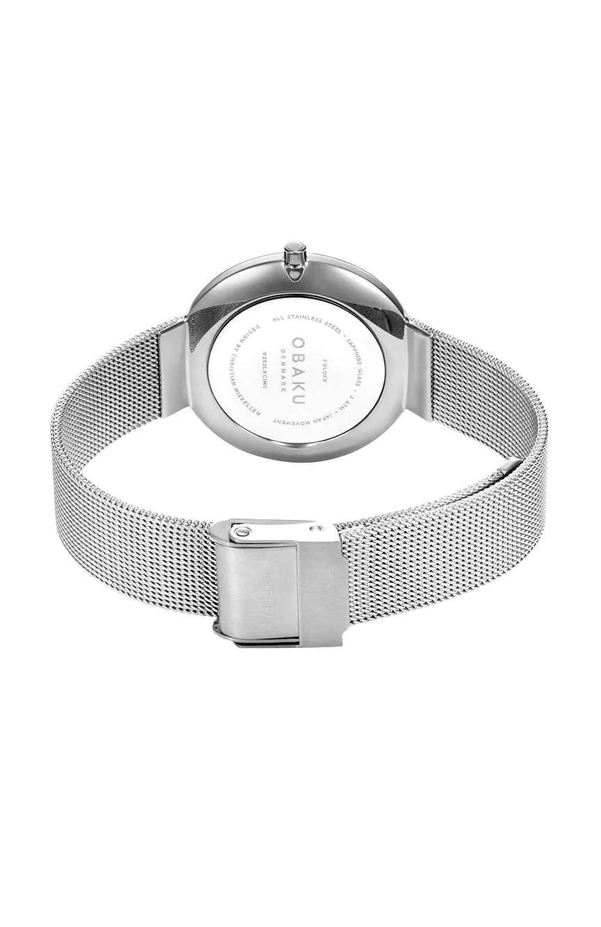 Obaku Women Analog Stainless Steel Watch