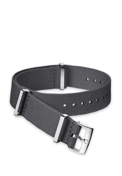 OMEGA Polyester, grey, Nato Strap