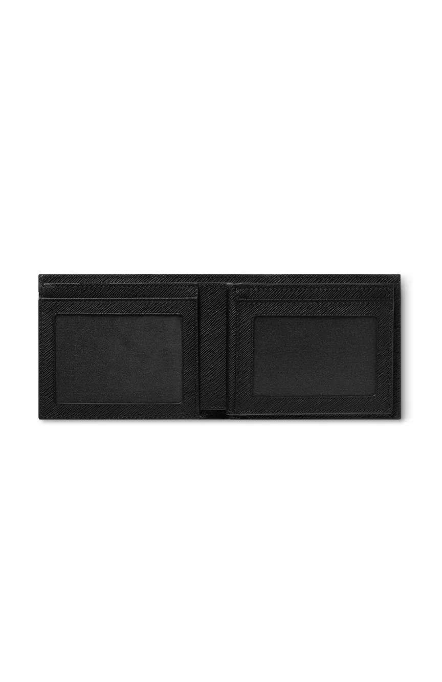 Montblanc Sartorial Wallet 6CC 2View Pockets Black