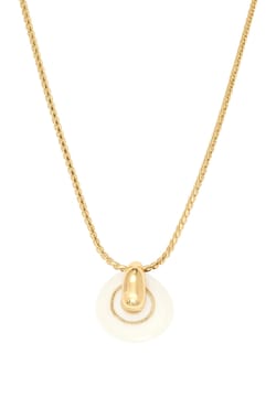 Satellite Masseria Pendant Necklace - White