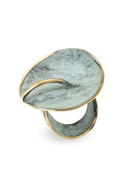 Fili Plaza Sol y luna bronze adjustable ring