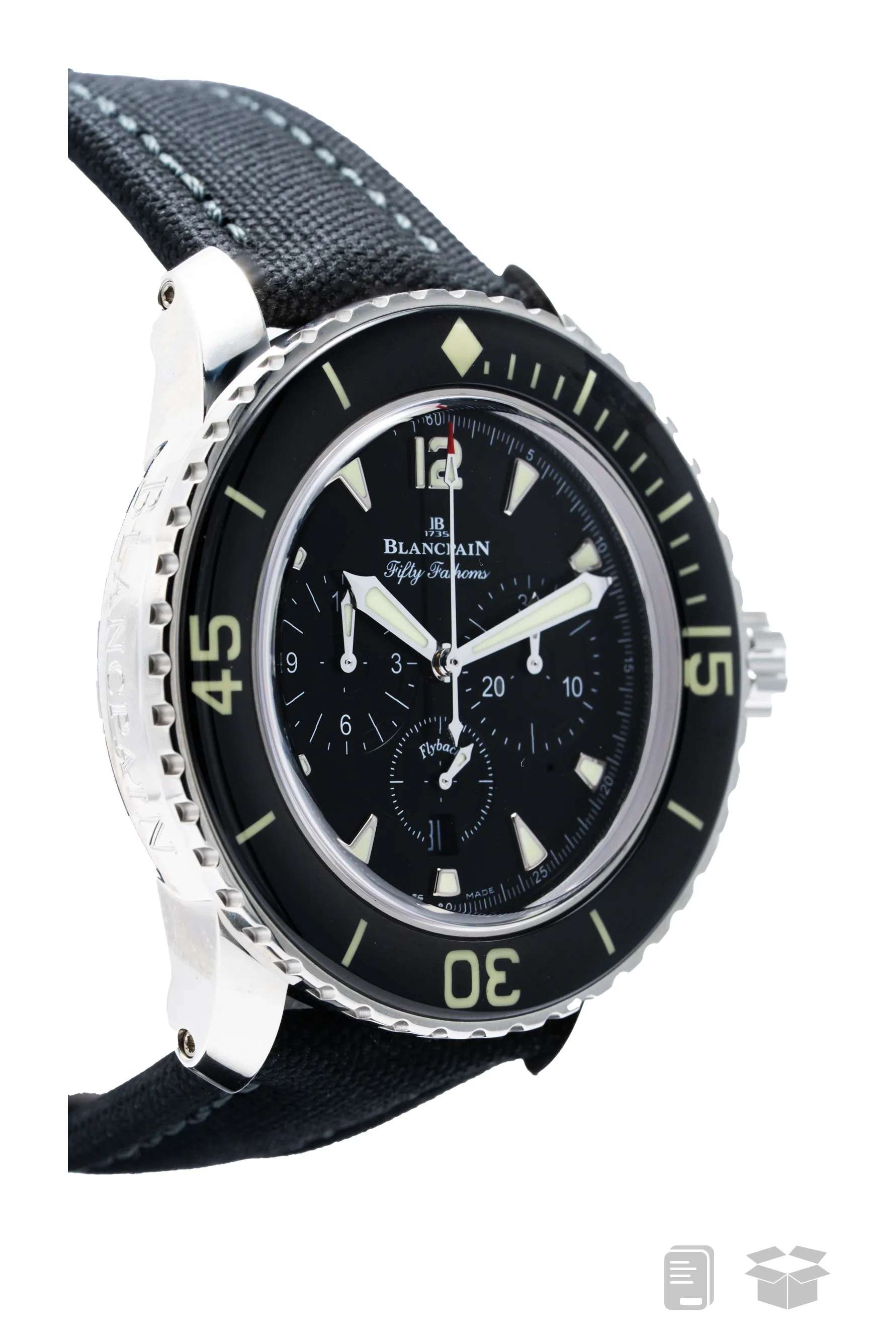 BLANCPAIN RELOVED FIFTY FATHOMS CHRONOGRAPH FLYBACK