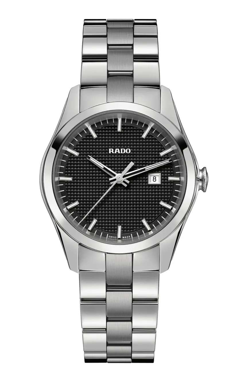 Rado Hyperchrome Quartz Black Dial Ladies Watch