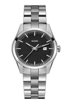 Rado Hyperchrome Quartz Black Dial Ladies Watch