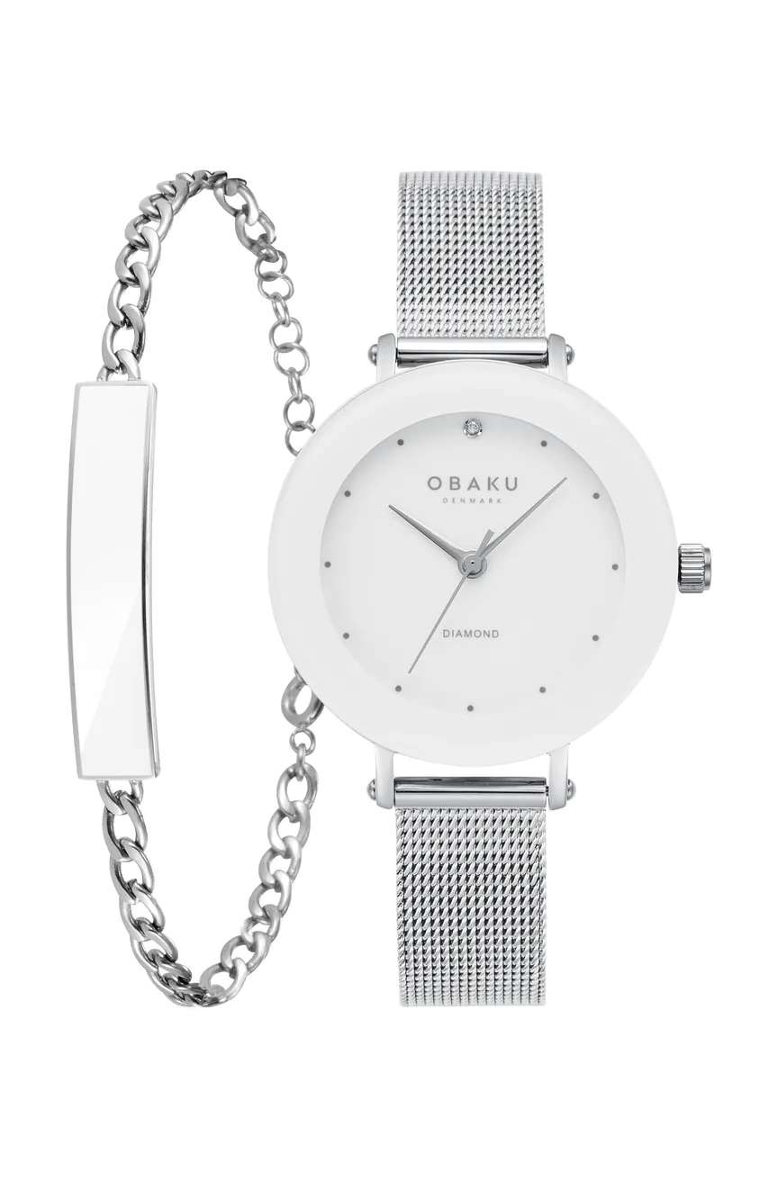 Obaku Women Analog Stainless Steel Watch