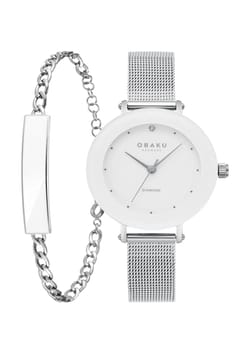 Obaku Women Analog Stainless Steel Watch