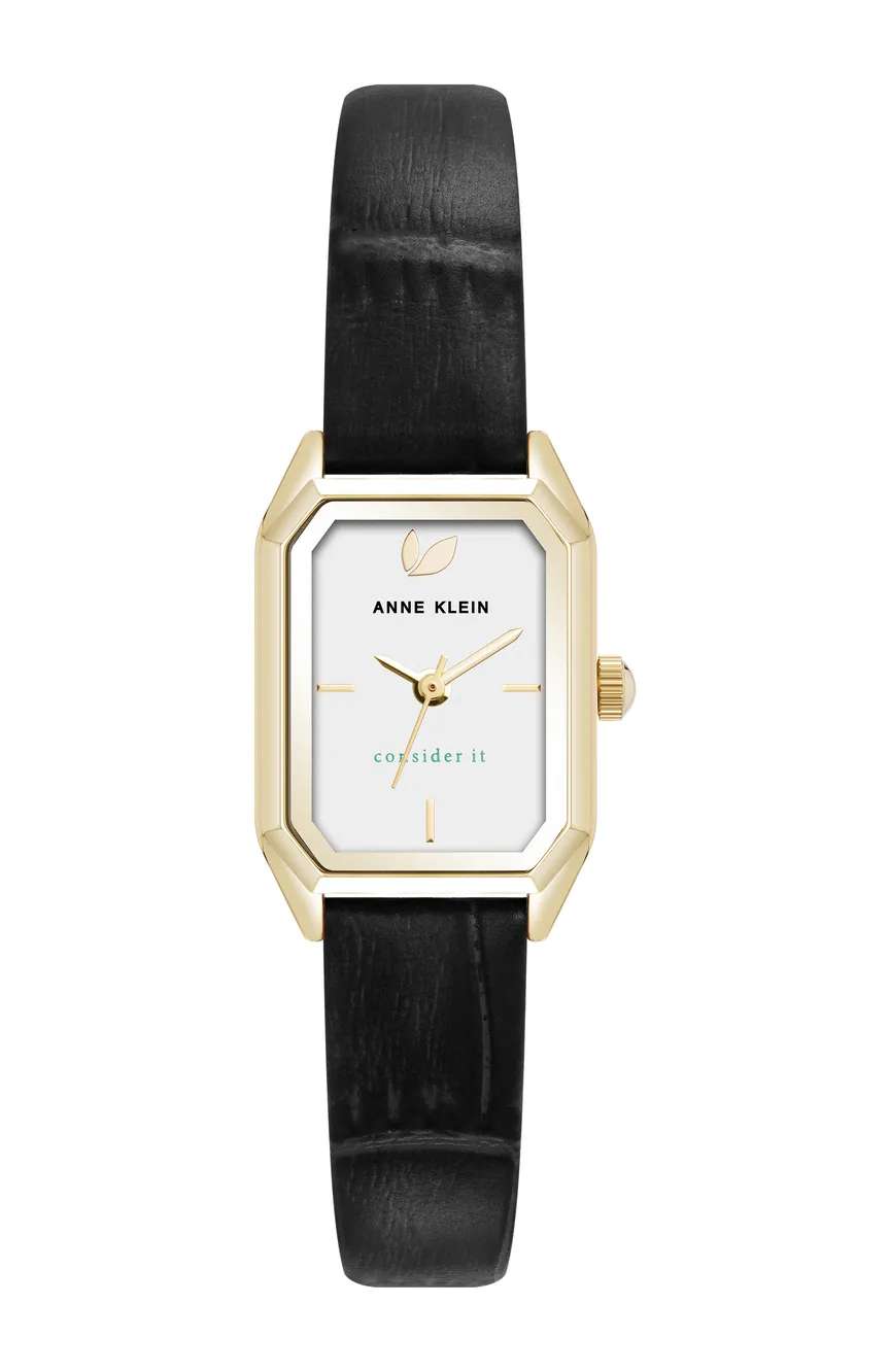 Anne Klein Women Analog Leather Watch