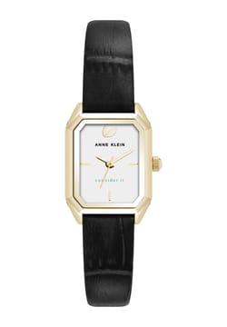 Anne Klein Women Analog Leather Watch