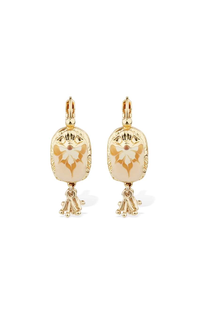 Gas Bijoux Duality Enamel Earrings