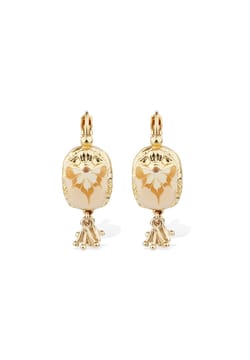 Gas Bijoux Duality Enamel Earrings