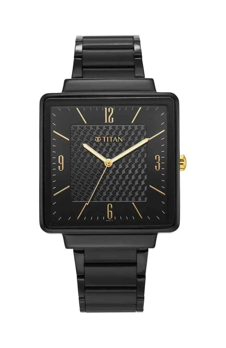 

Titan | Titan Karishma Black Dial Watch for Men