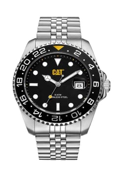 Cat Men Quartz Stainless Steel Watch