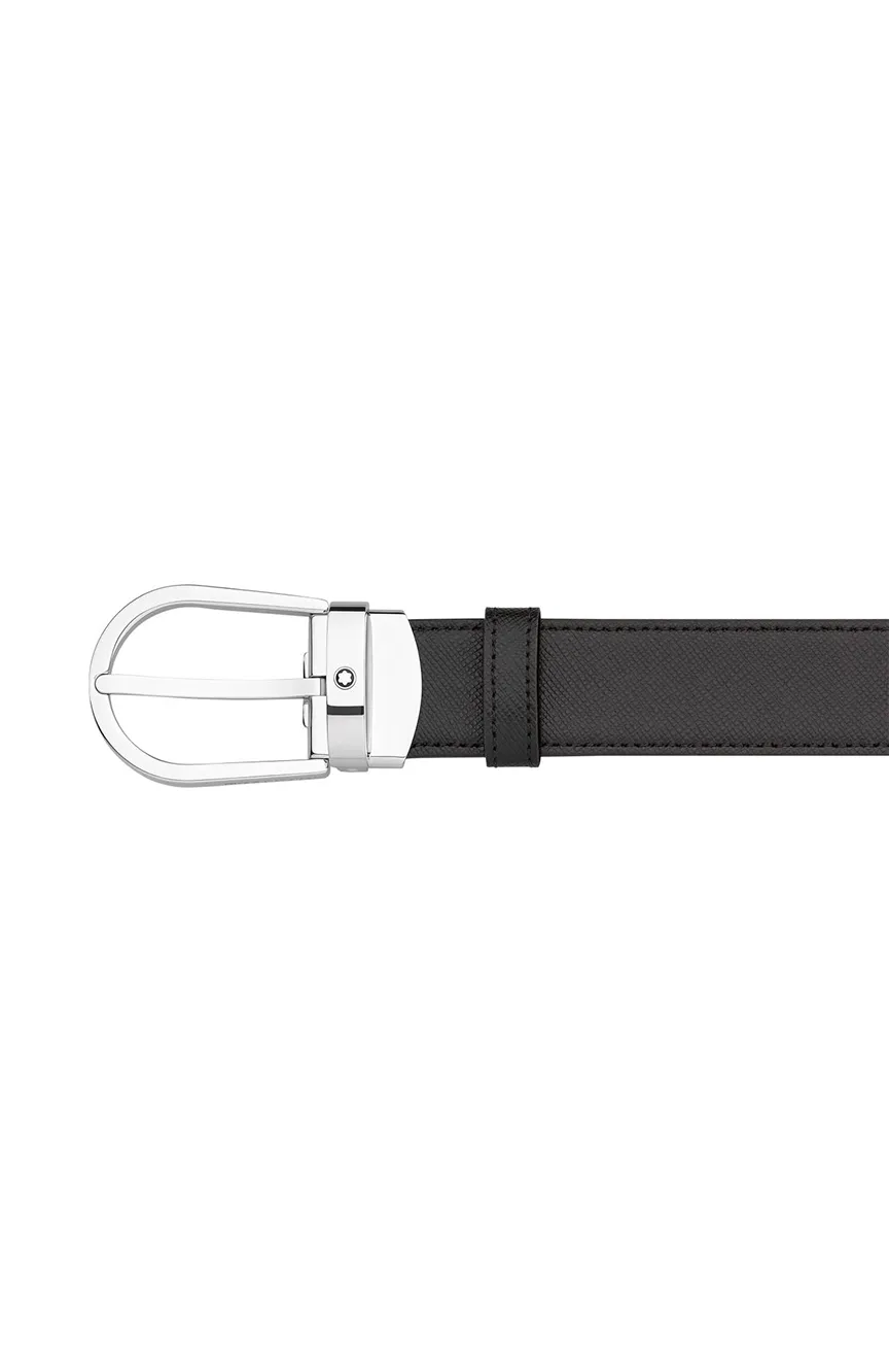 

Montblanc | Horseshoe Shiny Stainless Steel Pin Buckle Belts
