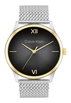 Calvin Klein ساعة كلفن كلاين كوارتز ستانلس ستيل للرجال 25200452