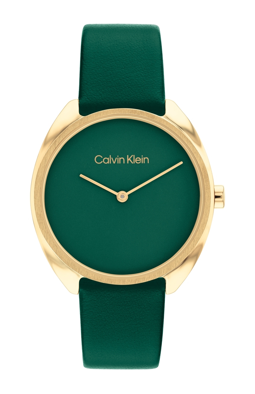 Calvin klein leather on sale watches