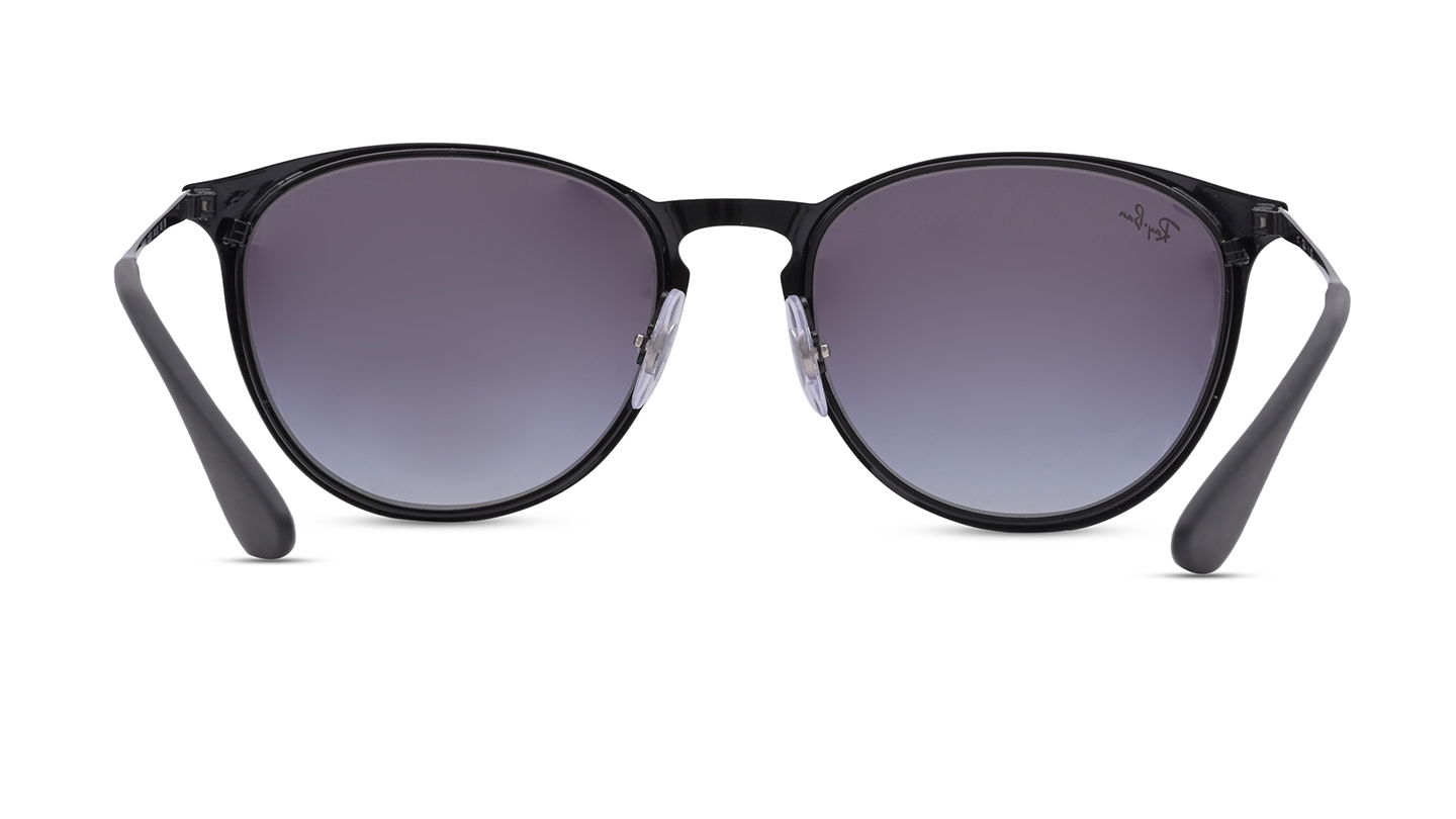 Rayban Unisex Round Black Sunglass | RivoliShop.com