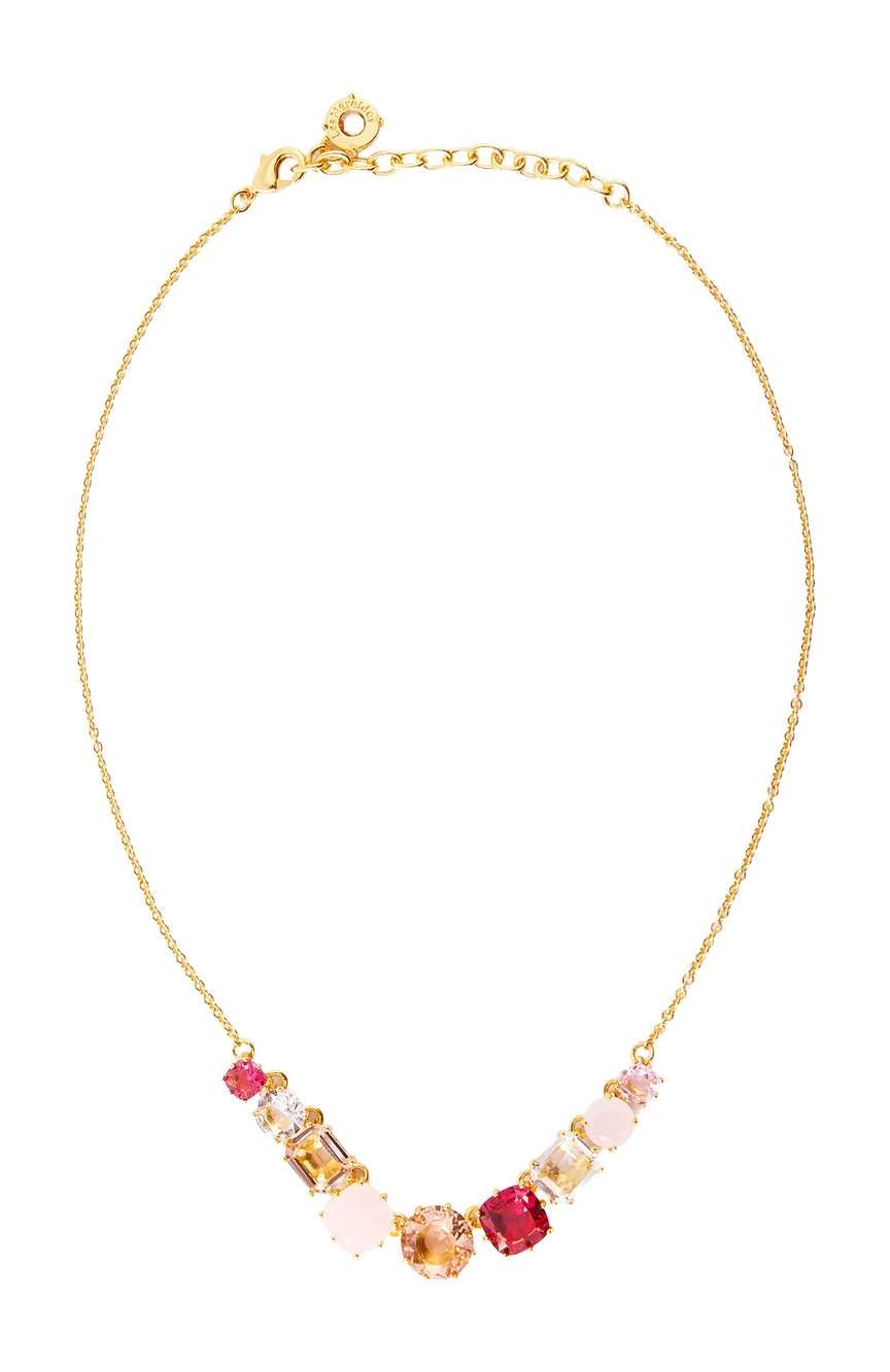 Les Nereides Gradient Pink Diamantine Necklace