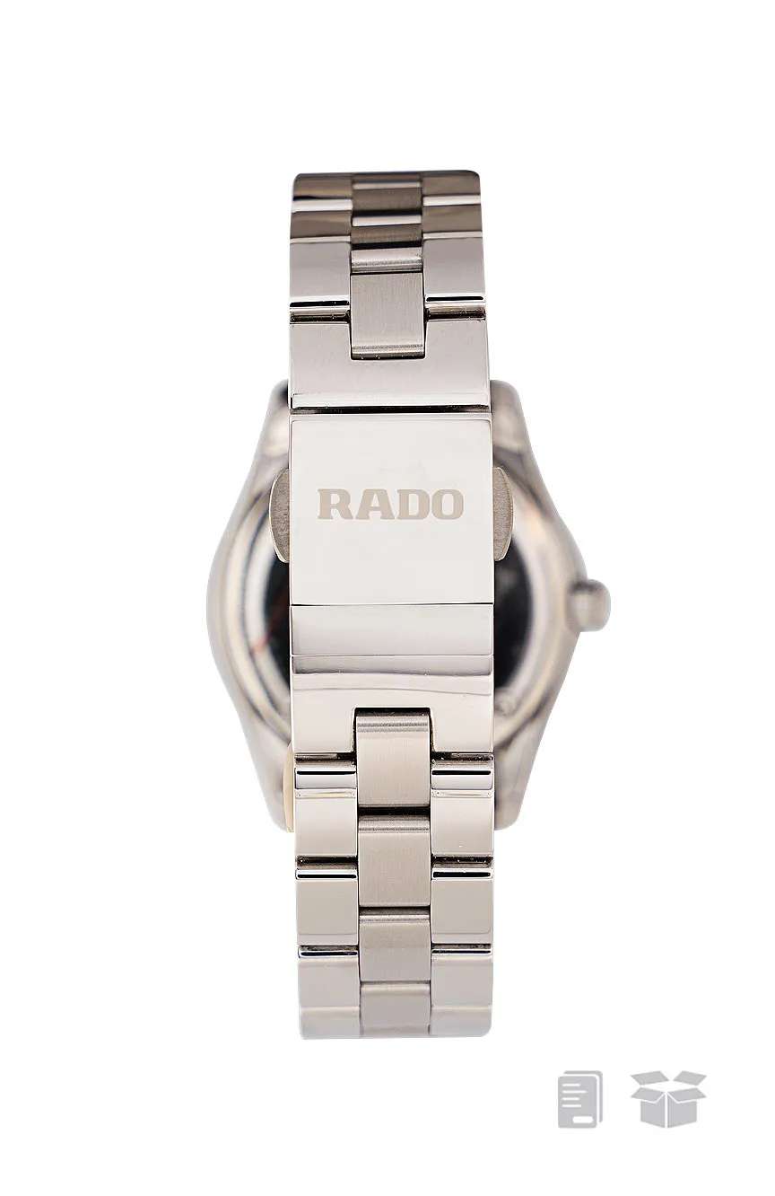 Rado HyperChrome Silver Dial Diamond Ladies Watch